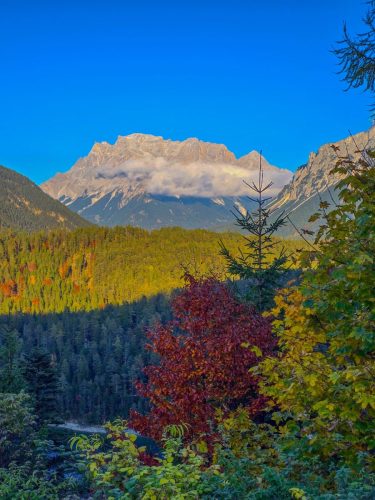 Mountain view in breathtaking landscapes